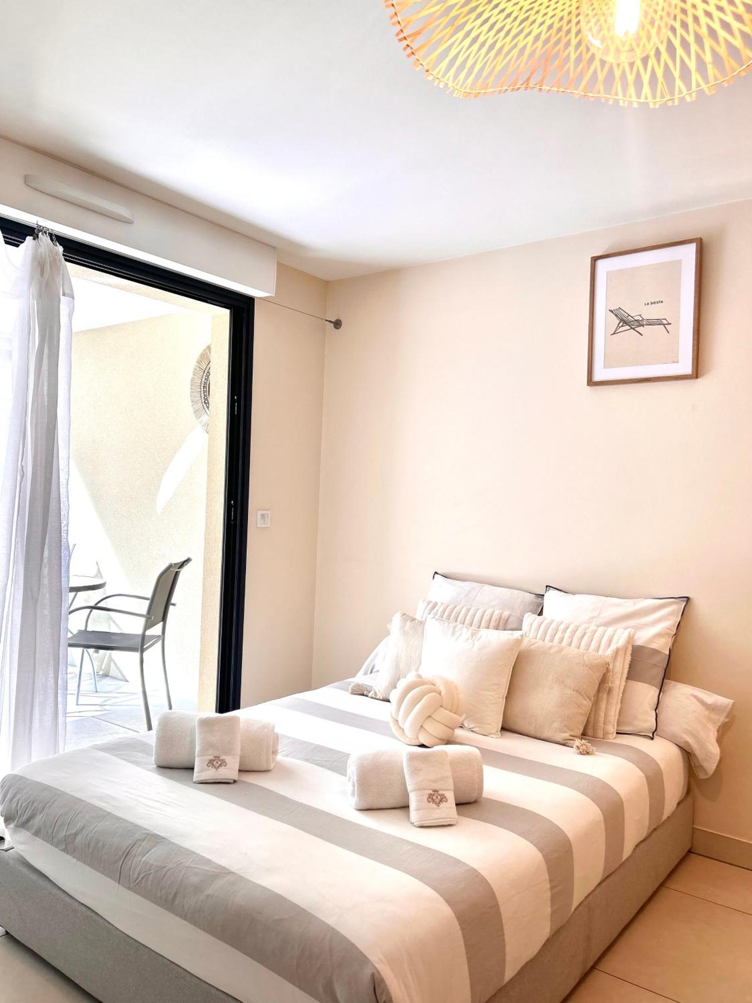 Studio Neuf - Portes De Monaco - Confort - Wifi - Clim Dış mekan fotoğraf