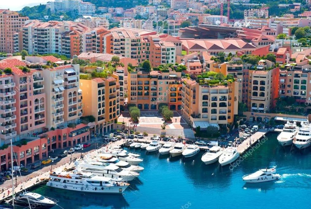 Studio Neuf - Portes De Monaco - Confort - Wifi - Clim Dış mekan fotoğraf