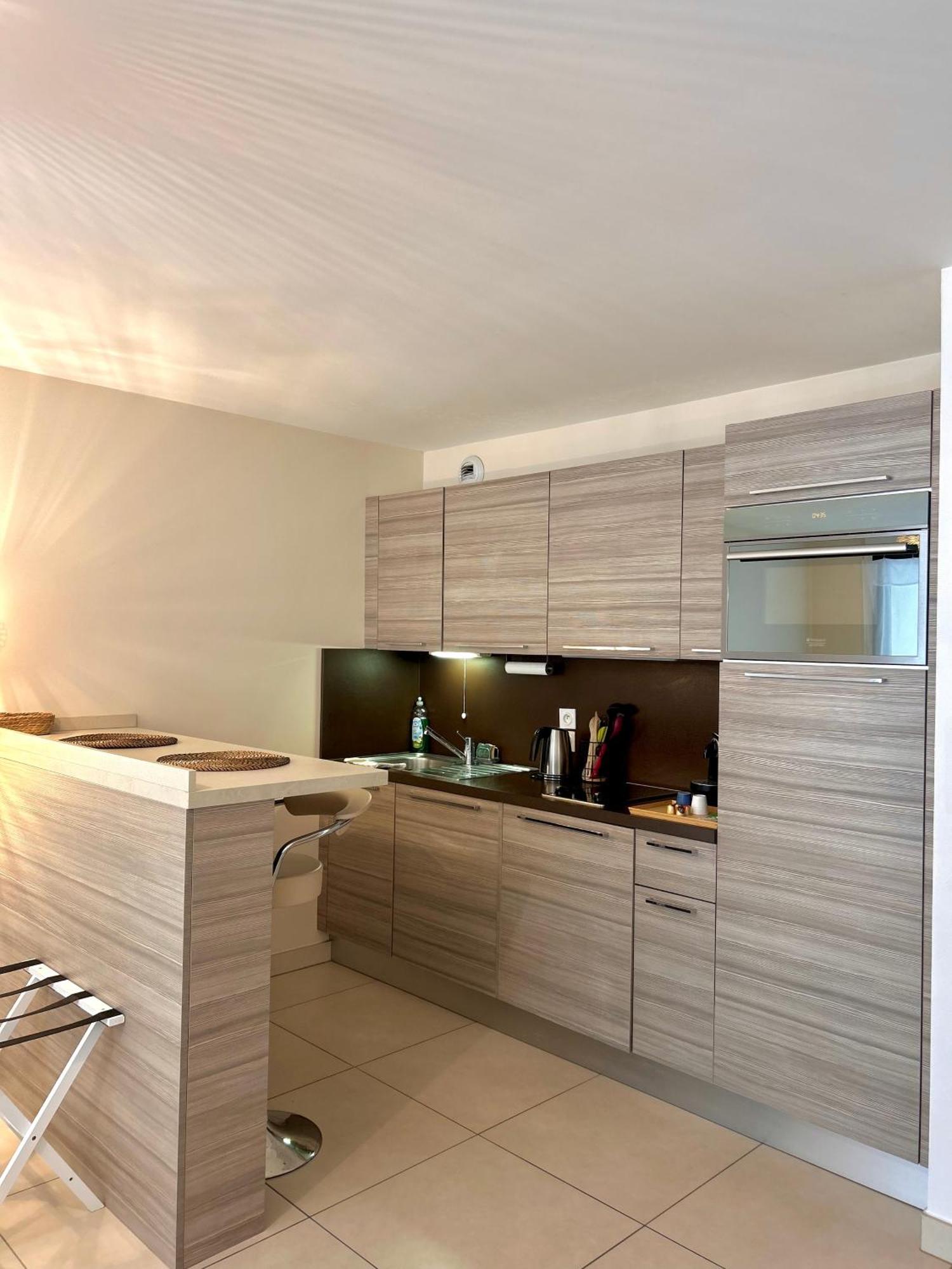 Studio Neuf - Portes De Monaco - Confort - Wifi - Clim Dış mekan fotoğraf